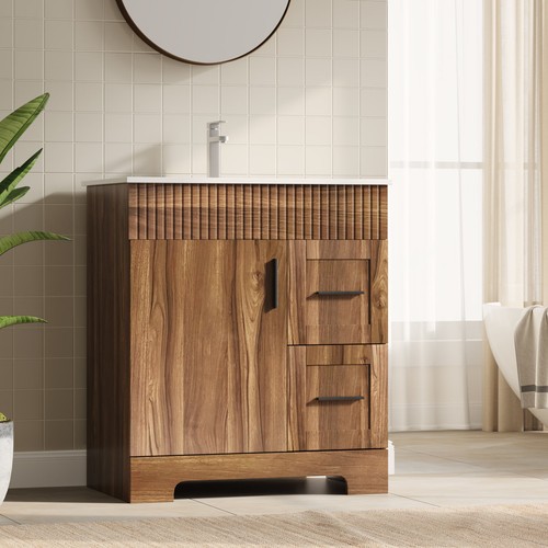 Bathroom vanity with sink - 30",